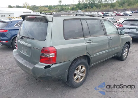 2007 Toyota Highlander V6 from USA, damaged, VIN JTEEP21A070213279